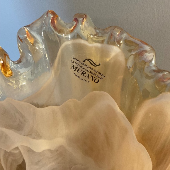 Murano-style Art Glass Vase by Tammaro Home - Handmade in Italy - Picture 7 of 16